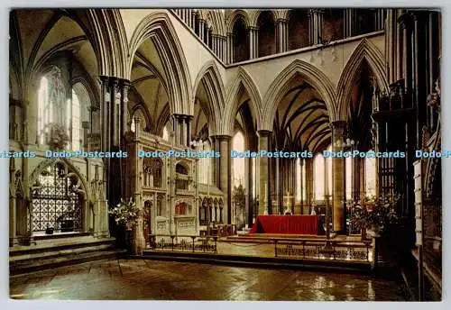 D303326 Salisbury Cathedral The Sanctuary J Arthur Dixon Newport England