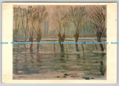 D309317 National Gallery Claude Oscar Monet Flood Water The Trustees Great Brita