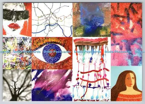 D303342 The Moorfields Arts Committee Vintage Card Multi View