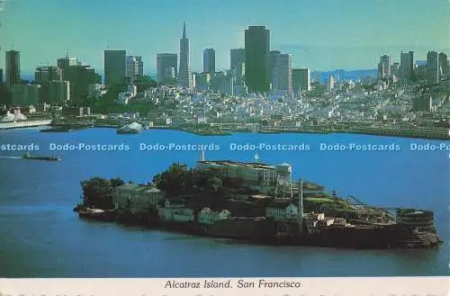 D300738 San Francisco Alcatraz Island Smith Neuheit Plastichrome Saul W Chaiki
