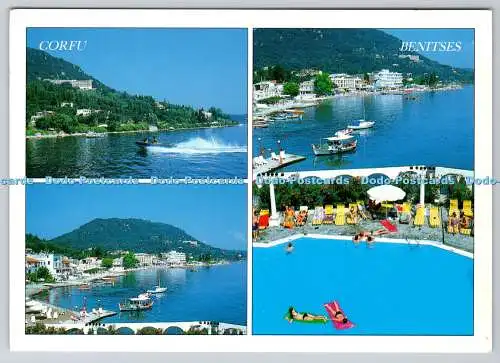 D309329 Griechenland Korfu Fotorama Athen I Argalias PM Kastellani 1992 Postkarte Mult