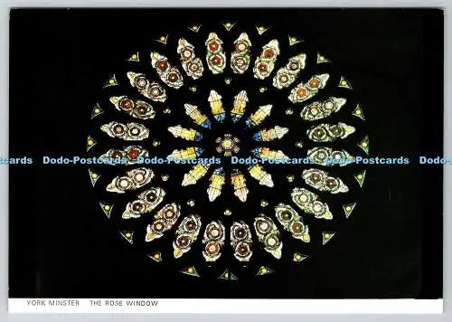 D303391 York Minster The Rose Window C J Bassham Royal Commission on Historical