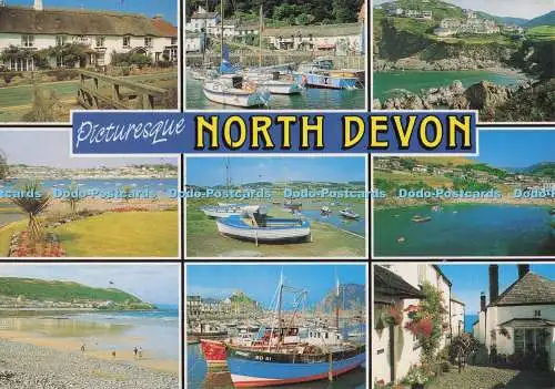 D300798 Picturesque North Devon Lynmouth J Salmon Sevenoaks Kent Multi View