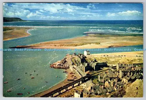 D309394 Barmouth Harbour and Bar J Arthur Dixon Newport Farbfoto Natura