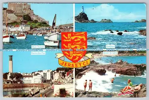 D309395 Kanalinseln Trikot Mont Orgueil Corbiere Havre des Pas Greve de Lecq