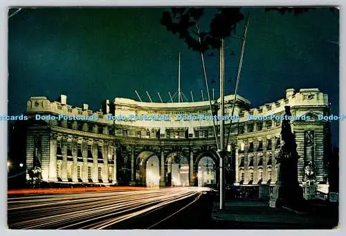 D309396 Admiralty Arch London bei Nacht Wilfred W Roberts J Arthur Dixon Newport
