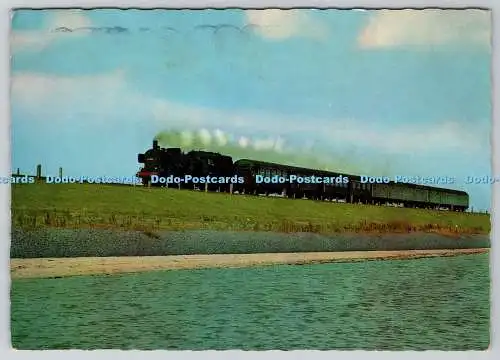 D309414 Insel Sylt D Zug aud dem Hindenburgdamm Rubin Lübeck Nr Sy 776 1969 Post