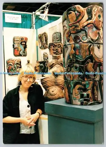 D306824 Susan Hearn Tonkunst East Redwing moderne Postkarte