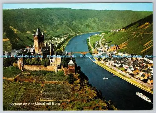 D309456 Deutschland Cochem an der Mosel mit Burg Cramers Kunstanstalt Dortmund C
