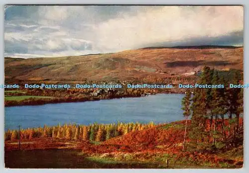 D303473 Fort Augustus The Abbey and Loch Ness from Glen Doe W S Thomson Edinburg