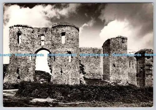 D303476 Llawhaden Castle Pembrokeshire The South Curtain Ministry of Works Crown
