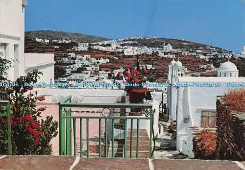 D300872 Sifnos Gesamtansicht Postkarte