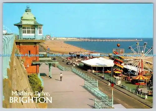D309484 East Sussex Brighton Madeira Drive J Salmon Sevenoaks Kamerafarbe Postc