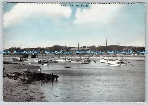 D309488 Gwynedd Pwllheli Harbour E T W Dennis Scarborough Photoblue Great Britai