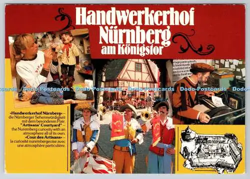 D303514 Handwerkerhof Nürnberg am Königstor Kunsthandwerkerhof Hof des Artisans