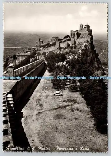 D306883 Repubblica di S Marino Panorama e Rocca RP