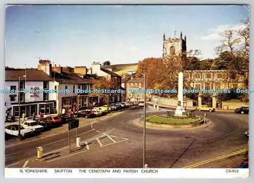 D303560 North Yorkshire Skipton The Cenotaph and Parish Church Judges Limited Ha