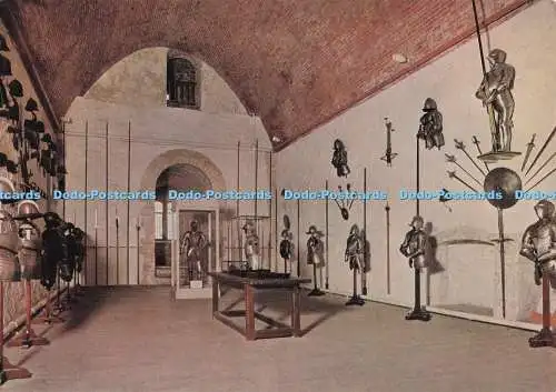 D300963 Kent Dover Castle Keep East Hall on 2nd Floor H M S O W S Cowell Crown