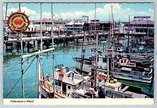 D303574 San Francisco Fishermans Wharf E F Clements Mike Roberts Berkeley The Co
