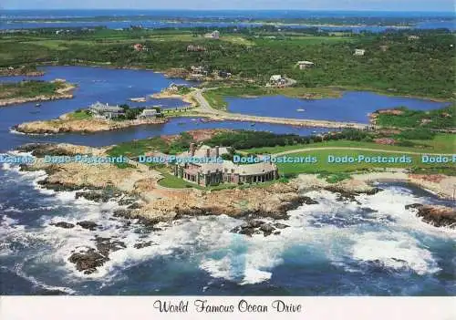 D300977 Newport R I World Famous Ocean Drive John T Hopf PM Middletown 1997