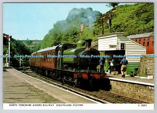 D303601 North Yorkshire Moors Railway Goathland Station Richter Postkarten Hasting