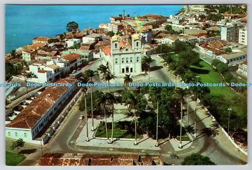 D309582 Salvador Vista Aerea da Famosa Igreja do Senhor do Bomfim Parana Cart