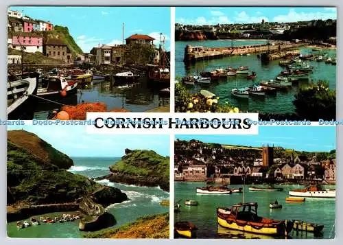 D303604 Cornwall Cornish Harbours Mevagissey Newquay Boscastle St Ives John Hind