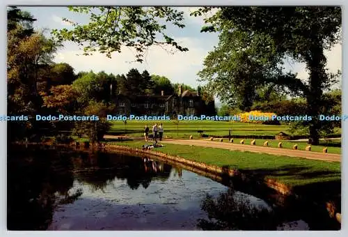 D303605 Bryngarw Country Park OGWR Leisure Wilprint Wales Postkarte