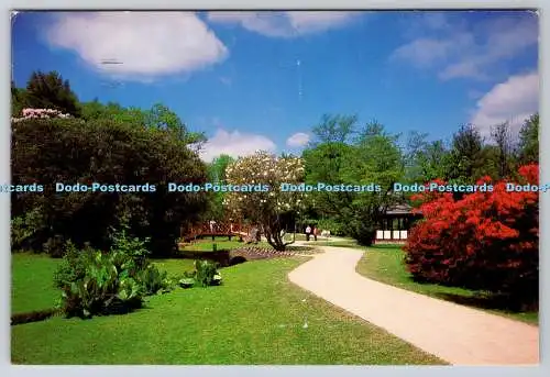 D303614 Bryngarw Country Park Japanese Garden OGWR Leisure Wilprint Wales 1994 P