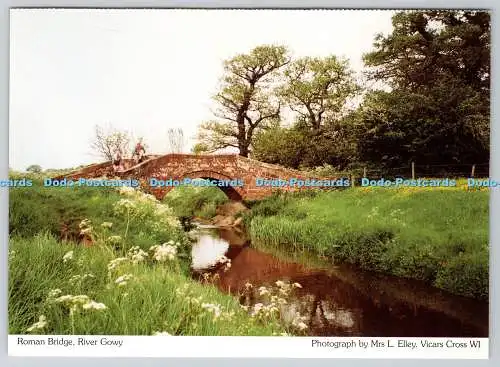 D309596 River Gowy Roman Bridge Cheshire Federation of Women Institutes Judges M