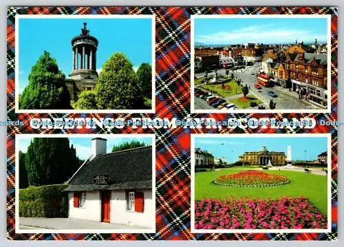 D303616 Schottland Grüße von Ayr Innes und Cromb Edinburgh John Hinde Studios