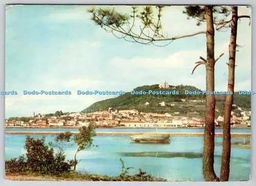 D309602 Portugal Viana do Castelo Vista Parcial da Cidade Lusocolor 1960