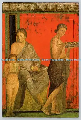 D306985 Pompeji Eine Szene aus dem bemalten Fries in der Halle der Geheimnisse Nap