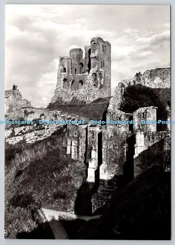 D306986 Scarborough Castle Yorkshire Der Bergfried vom Barbican Ministry of Work