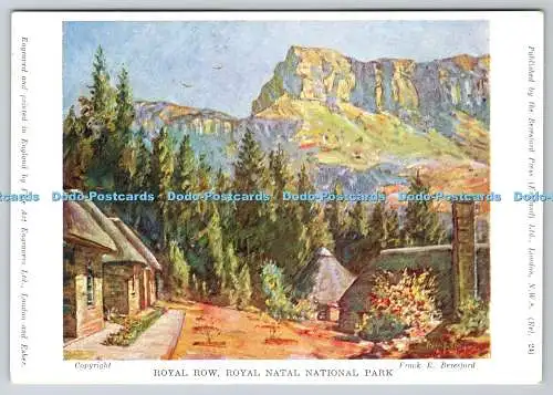 D309627 Royal Row Royal Natal National Park Beresford Press Ltd Frank E Beresfor
