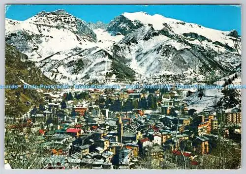D303654 Italien Piemont Provinz Cuneo Limone Piemont Gesamtansicht Rotalcolor