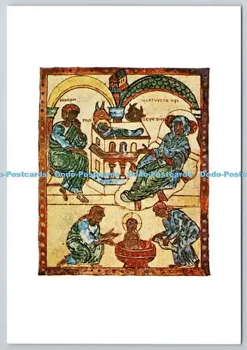 D307017 Bodleian Library Oxford The Nativity MS Rawl B Sidney Press Bedford