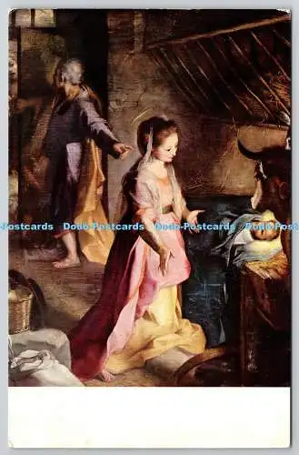 D307021 Nacimiento de Jesus Jesus Geburt F Barocci Museo del Prado Ediciones Arti
