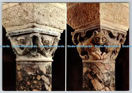 D303666 Italia Bari St. Nikolaus Basilika Kapitelle in der Krypta PP Domenicani