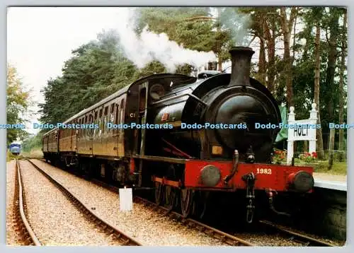 D303677 Holt Station on North Norfolk Railway Hunslet 0 6 OS T No 1982 Ring Haw