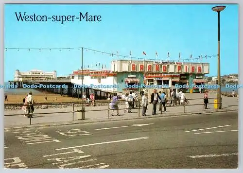 D301078 Weston Super Mare Grand Pier J Salmon Ltd Cameracolour 1990