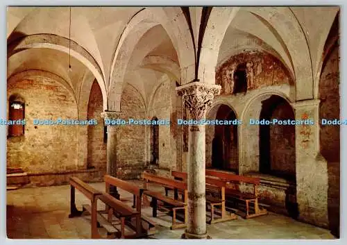 D303680 Italien Apulien Brindisi S Lucia Kirchengruft mit byzantinischen Fresken S A