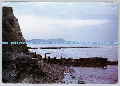 D301138 Dorset Coast from Lyme Regis Portland Postcards 1979