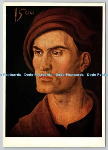 D307107 Albrecht Dürer Porträt eines jungen Mannes F A Ackermanns Kunstverlag München