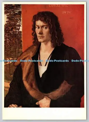 D307108 Albrecht Dürer Bildnis des Oswolt Krel F A Ackermanns Kunstverlag München
