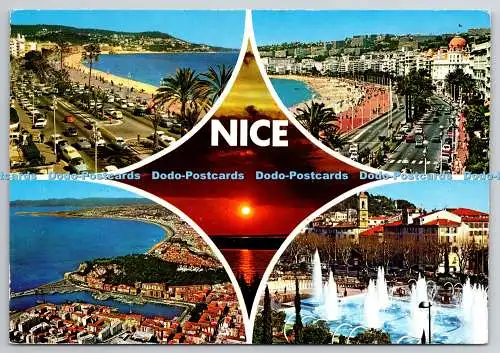 D303761 Frankreich Nizza La Cote d Azur MAR C E E PM St Raphael 1988 Postkarte Multi v