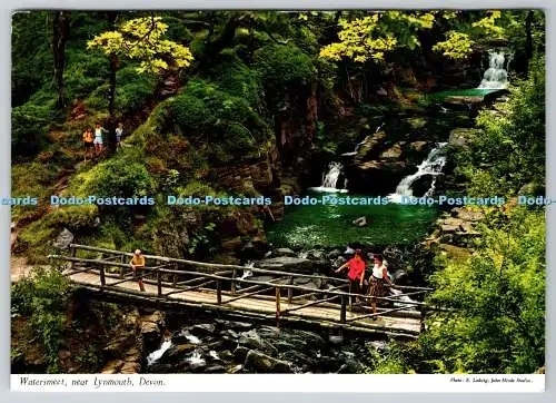 D303769 South West England Devon Watersmeet near Lynmouth E Ludwig John Hinde Lo