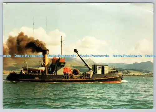 D303787 North Wales SS Sektiont II in Menai Strait Mrs F M G Martin Bangor Larkfie