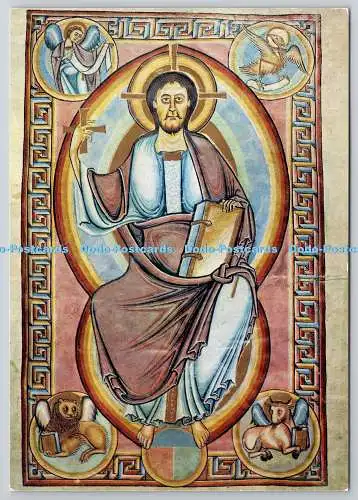 D307154 Christus in Majestät Stavelot Bibel Mosan Schule The British Museum Board H