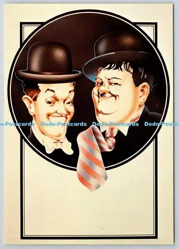 D307176 Laurel and Hardy David Bull Santoro Graphics London